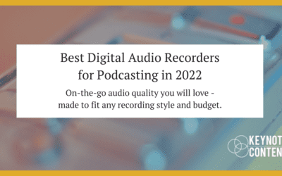 Best Digital Audio Recorders for Podcasting in 2022